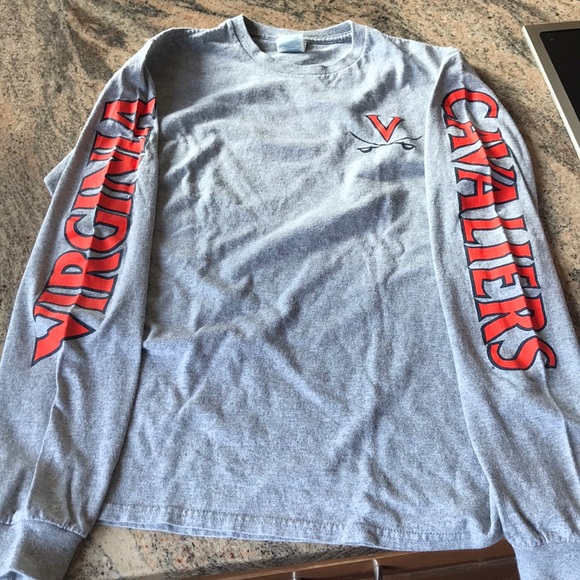 Womens UVA Long Sleeve T-Shirt - Picture 1 of 3